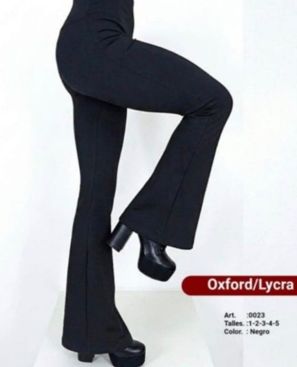 Producto - Calza Oxford lycra negra