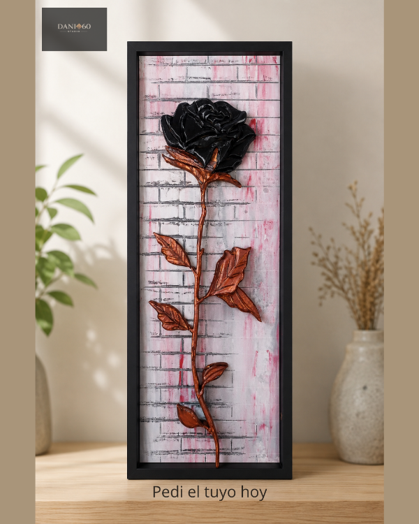 Producto - Flor Natural Negra