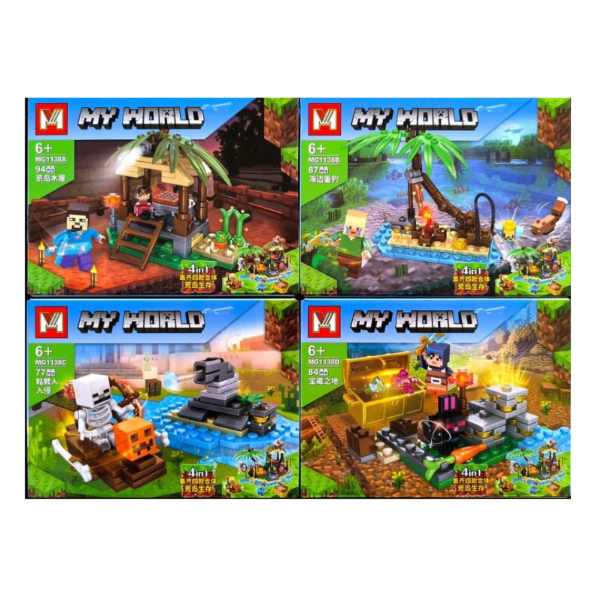 Producto - LEGO X4 MEDIANO MINECRAFT