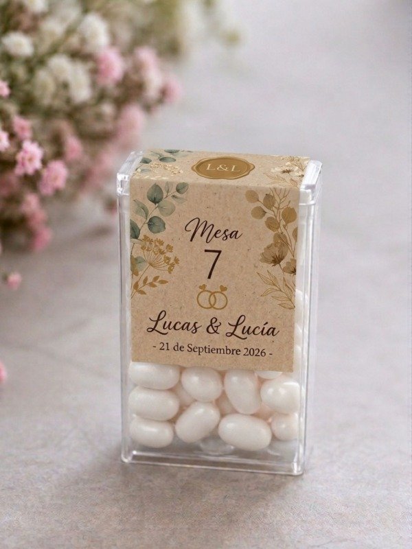 Producto - 12 Tic Tac Personalizados para Eventos - 2