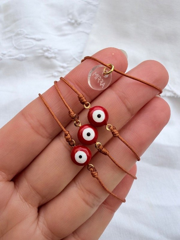 Producto - Pulsera Vella - Ojito Rojo - - 0