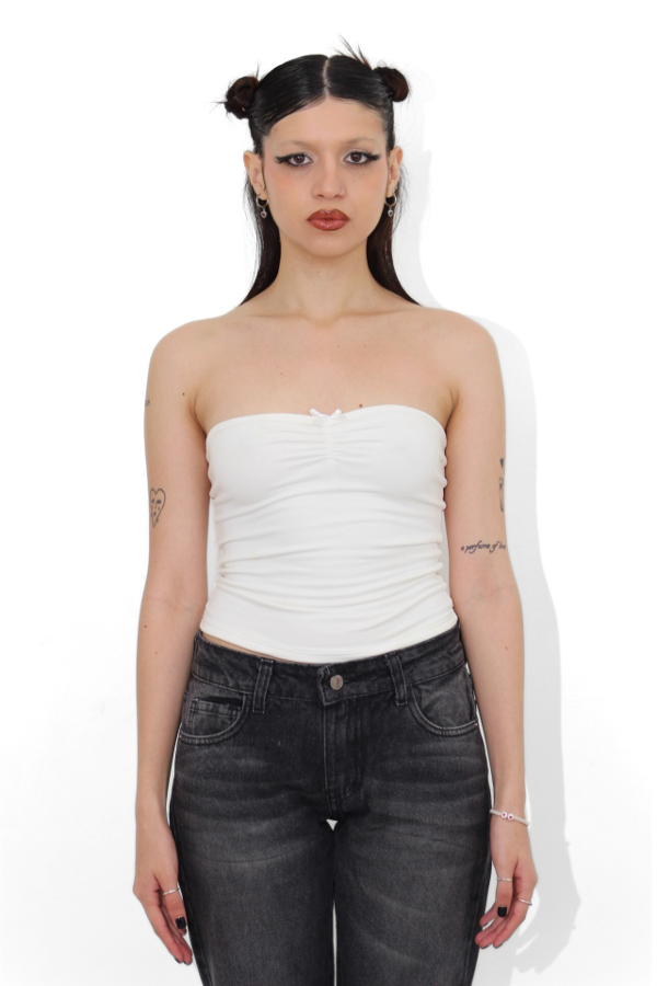 Producto - Strapless Vanila Blanco