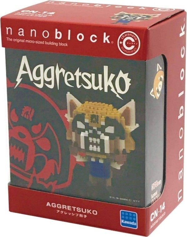 Producto - Figura Original Armable de Aggretsuko NanoBlock Kawada