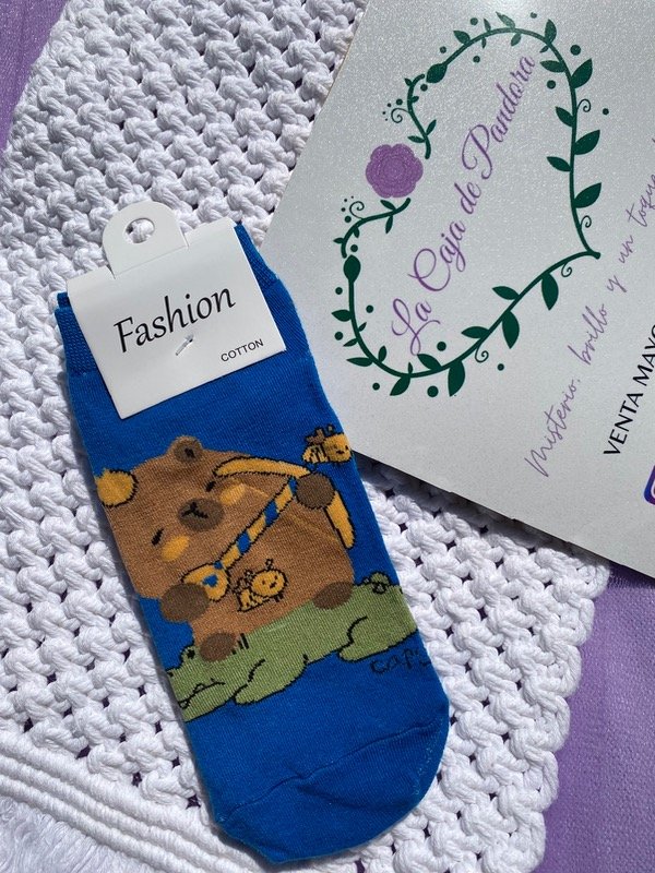 Producto - Soquete Capibara Azul
