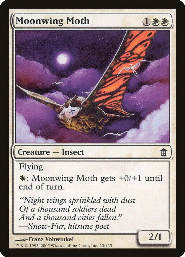Producto - Moonwing Moth  Saviors of Kamigawa
