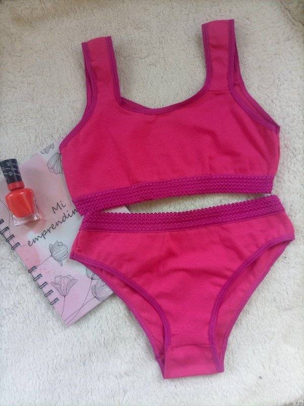 Producto - Conjunto Espuela Fucsia