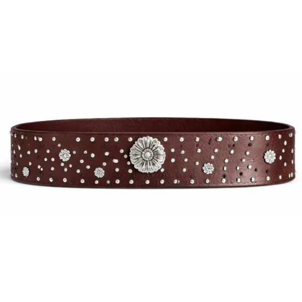 Producto - Flowers brown belt