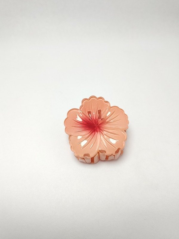 Producto - Hebilla mini flor rosa