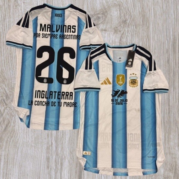 Producto - Camiseta Titular AFA Premium Malvinas