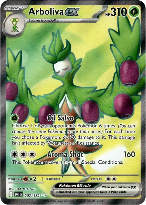 Producto - Arboliva ex - 207/182 - Destined Rivals - Holo