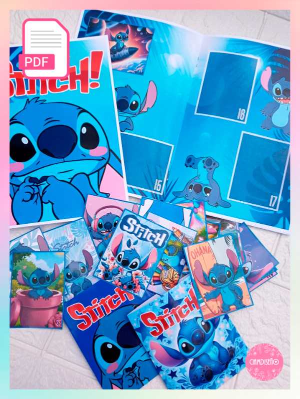 Producto - ÁLBUM DE FIGURITAS STITCH - PDF