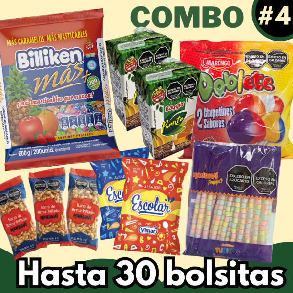 Producto - COMBO DE GOLOSINAS #4