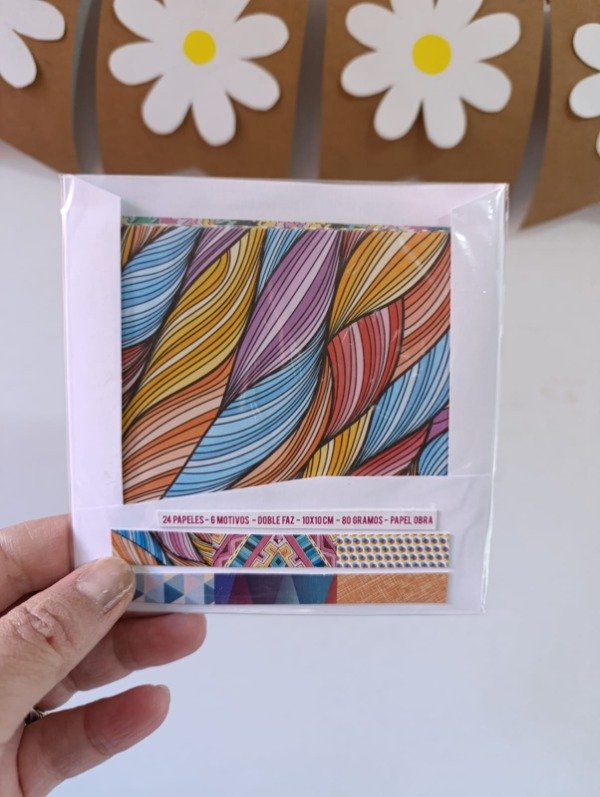 Producto - BLOCK PAPEL ORIGAMI COLOR 5