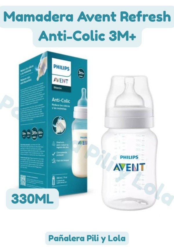 Producto - Mamadera Avent Refresh 3M+