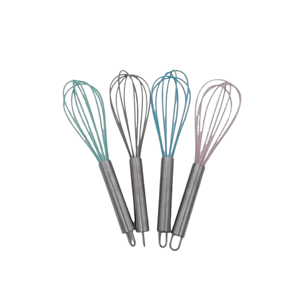 Producto - Batidor Pera Carol 20cm Silicona Mango Metal