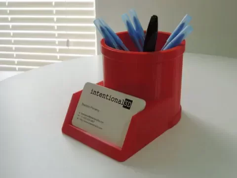 Producto - Lapicero con dispenser de tarjetas personales
