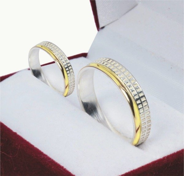 Producto - Par Alianzas Oro y Plata (Cod. A-773) - 3