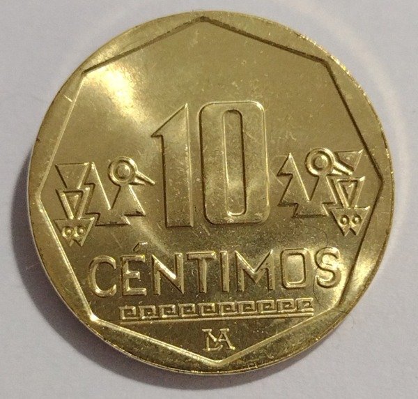 Producto - Perú 10 céntimos 2026 - 0