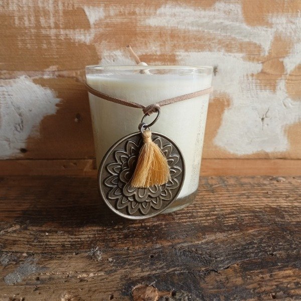 Producto - Última! Vela de soja en recipiente de vidrio