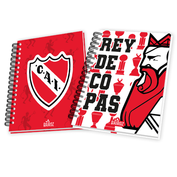 Producto - Kit 2 Cuadernos A4 80 Hojas Rayadas Y Cuadriculadas Independiente