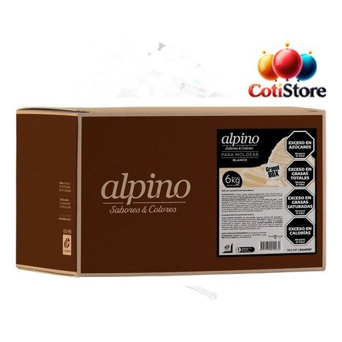 Producto - Chocolate x6 kg BLANCO ALPINO