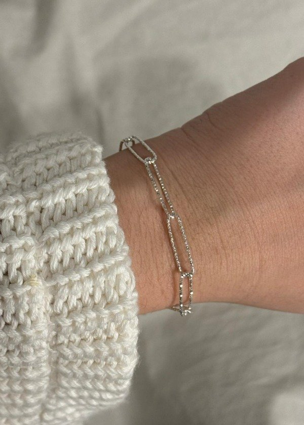 Producto - PULSERA ESLABONES BRILLOS