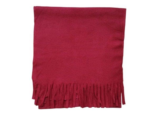 Producto - BUFANDA POLAR Lisa 28 x 1.40 ROJO