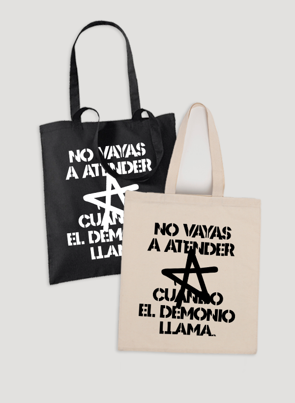 Producto - Tote Bag No Vayas a atender - Lali