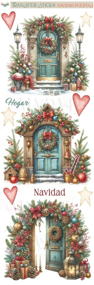 Producto - TRANSFER STICK NAVIDAD PUERTAS
