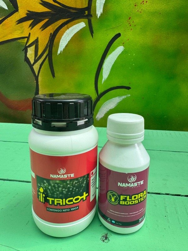 Producto - Combo flora booster + tricomas namaste