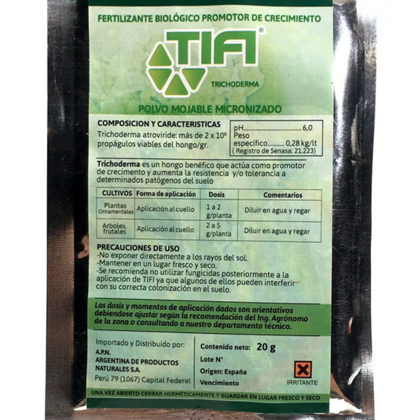 Producto - CUATRO L - TIFI TRICHODERMAS