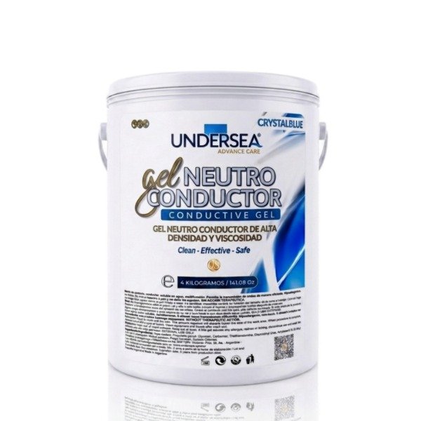 Producto - GEL NEUTRO UNDERSEA CRYSTALBLUE 4 KILOGRAMOS POTE