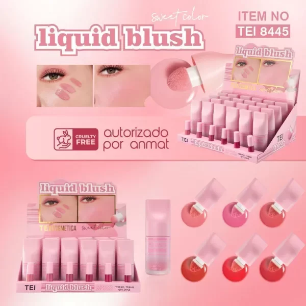 Producto - TEI RUBOR LÍQUIDO CON ESPONJA