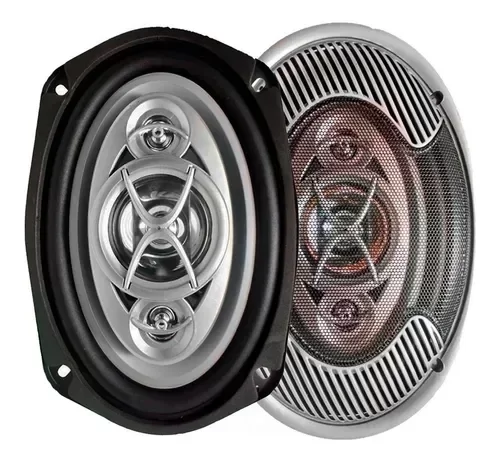 Producto - Juego de  Parlantes 6x9 Blauline 200w 4 Vias