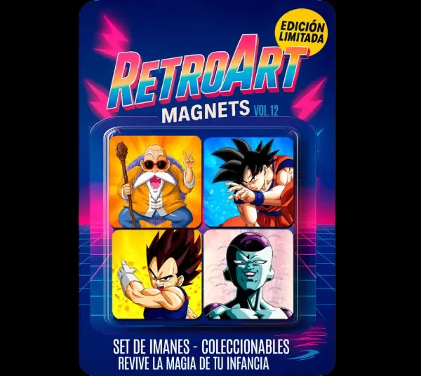 Producto - Set de Imanes Dragon Ball Z