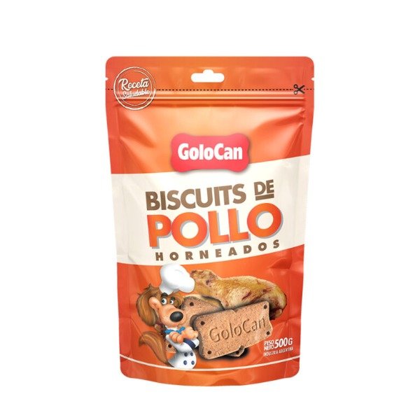 Producto - Golocan Biscuits de Pollo Horneados 500gr.