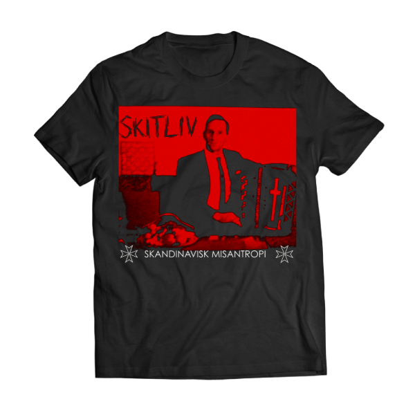 Producto - Remera Skitliv Skandinavisk Misantropi Maniac Niklas Kvarforth