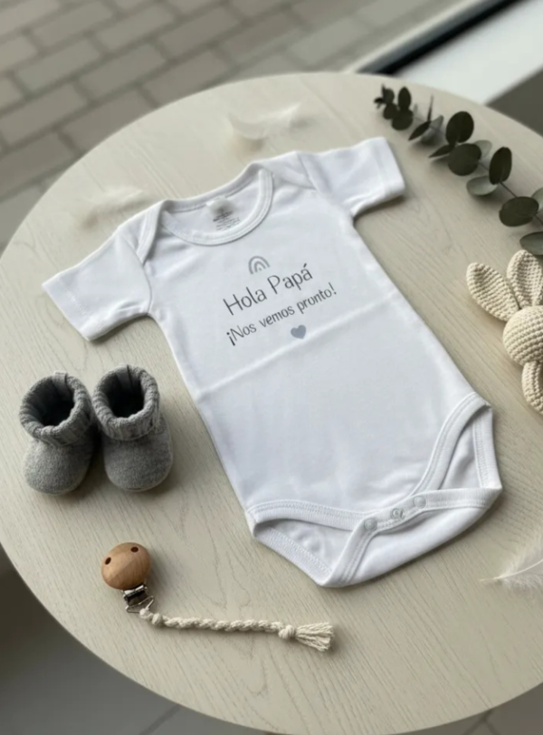 Producto - BODY ANUNCIO EMBARAZO "HOLA PAPA"