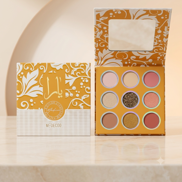Producto - Paleta de sombras Yara naranja