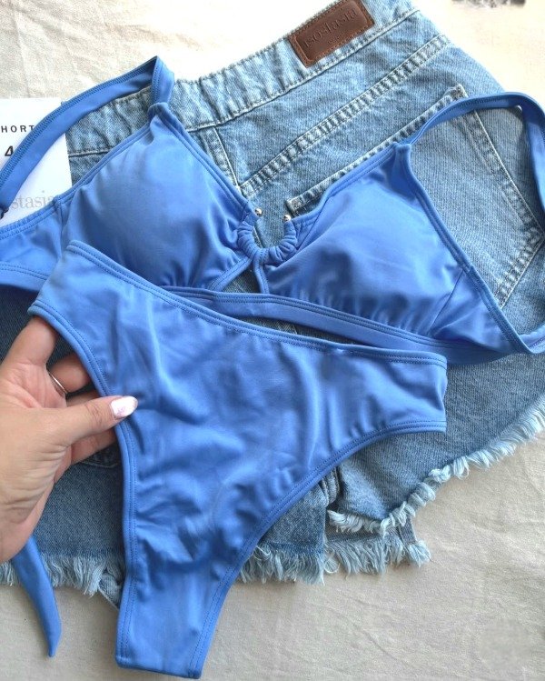 Producto - Bikini tiro alto lavanda