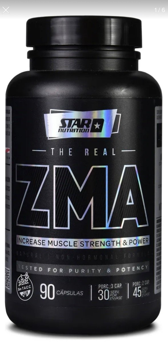 Producto - ZMA Suplemeto Star Nutrition