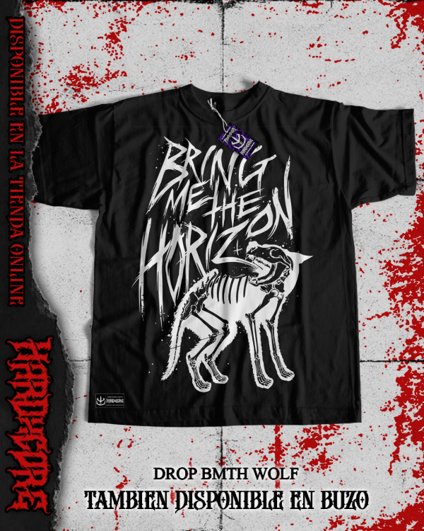 Producto - DROP BMTH WOLF (serigrafia)