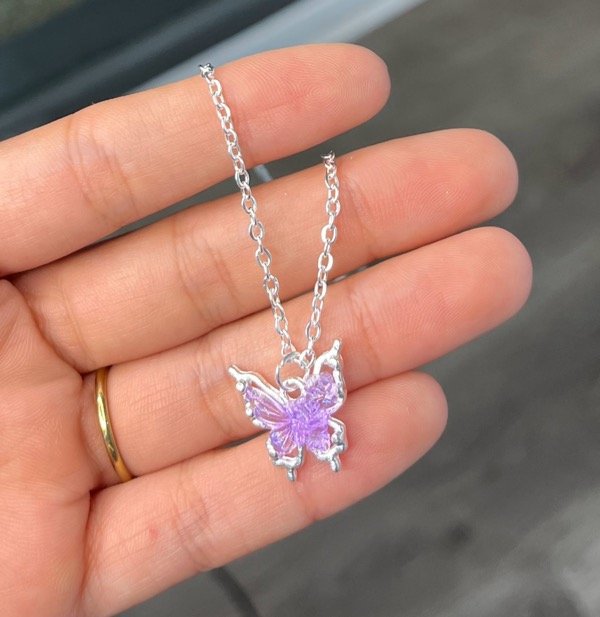 Producto - AB conjunto mariposa lila