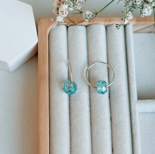 Producto - Aros Argolla Dana Plata 925 - 4