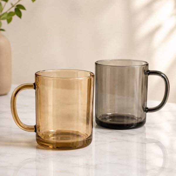 Producto - TAZA 360ML NEGRO/DORADO - EXPO CAROLA