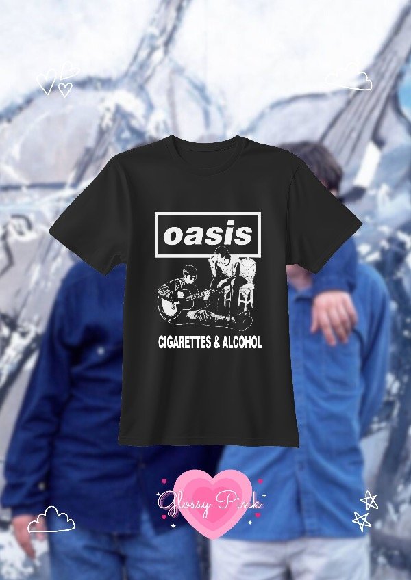 Producto - Remera Cigarretes y Alcohol - DTF