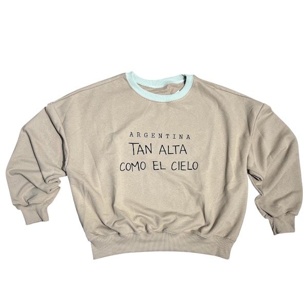 Producto - BUZO ARGENTINA ALTA  BEIGE