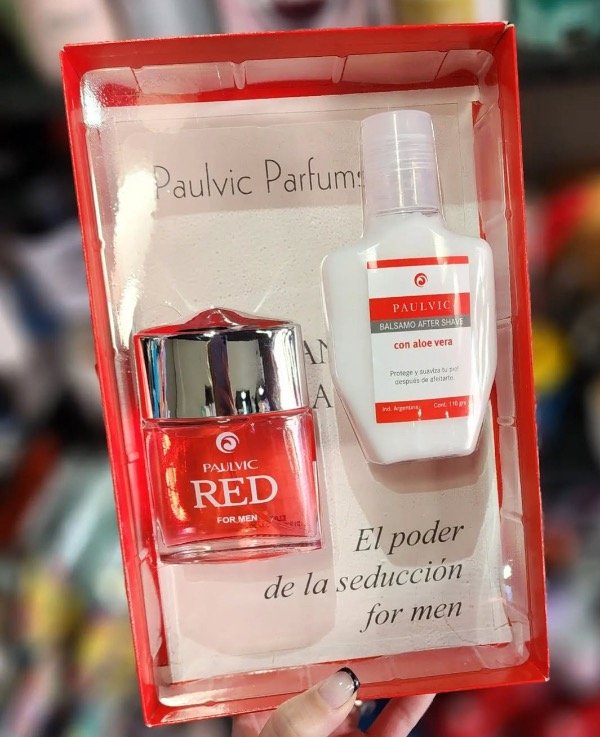 Producto - Set de perfume y bálsamo after Shave Polo Red Paco Rabanne hombre