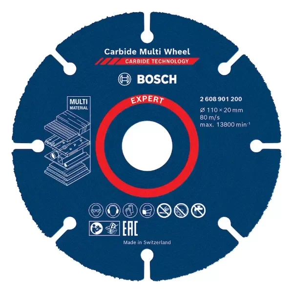 Producto - DISCO CORTE UNIVERSAR (MADERA) 115 X 22MM Bosch
