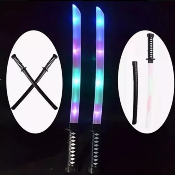 Producto - ESPADA SABLE LUMINOSA CON SONIDO X1 NEGRA - 4